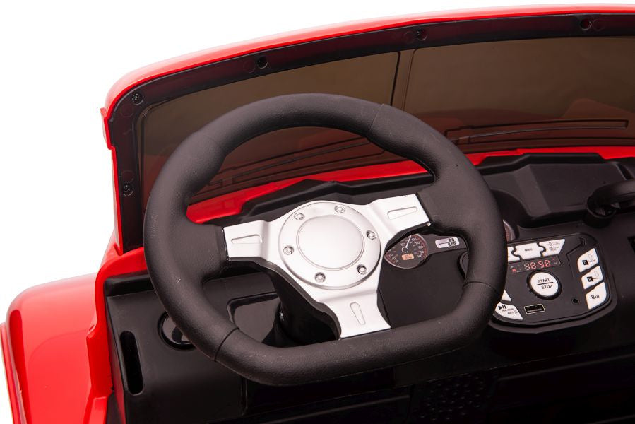 Car On Battery JC222 Red – view 7
