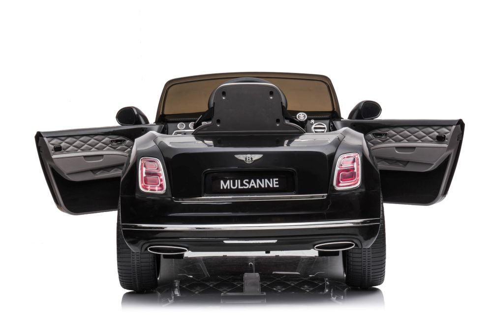 Battery Car Bentley Mulsanne Black Painted – view 10