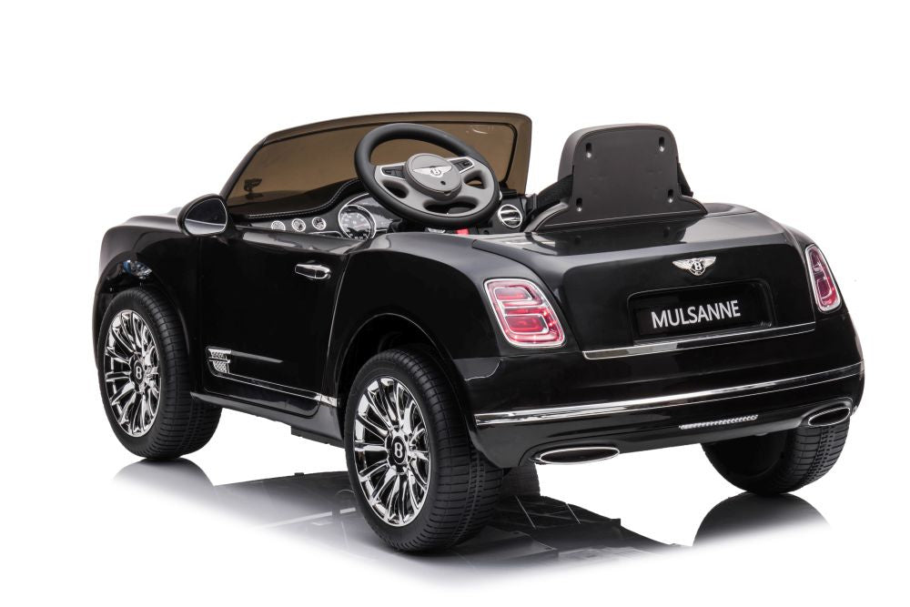 Battery Car Bentley Mulsanne Black Painted – view 5