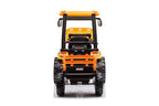 Battery-operated tractor with trailer Hercules Yellow 24V – view 6