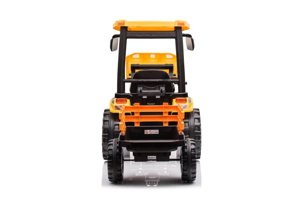 Battery-operated tractor with trailer Hercules Yellow 24V – view 6