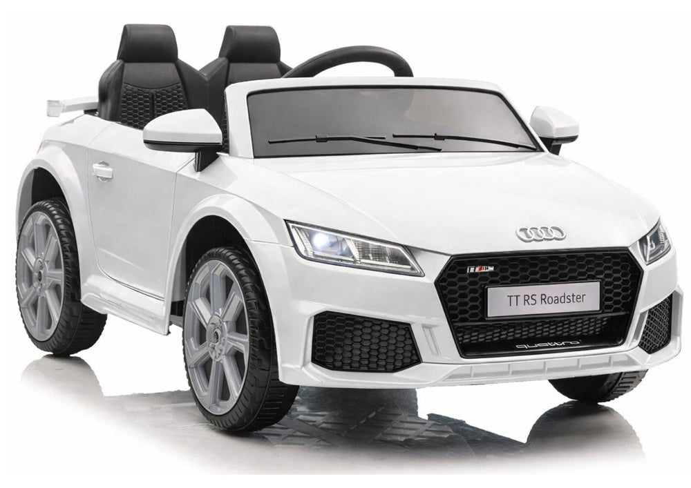 Battery Vehicle Audi TTRS White – Electric Ride-On