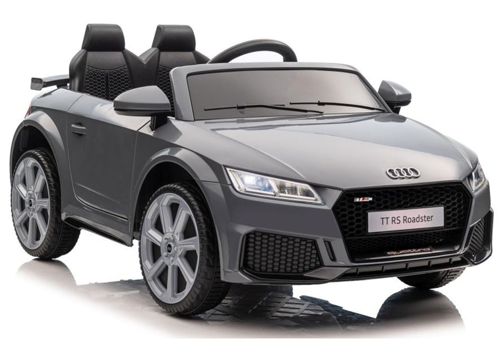 Battery Vehicle Audi TTRS Grey – Electric Ride-On