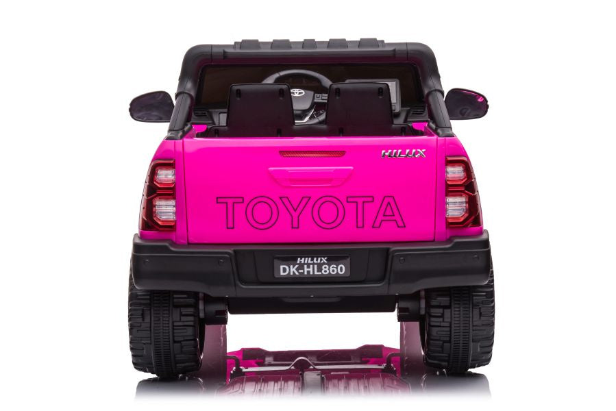 Electric Ride On Car Toyota Hilux DK-HL860 Pink – view 6