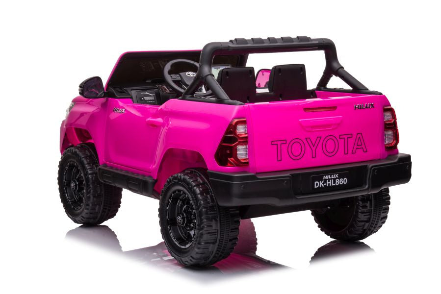 Electric Ride On Car Toyota Hilux DK-HL860 Pink – view 7