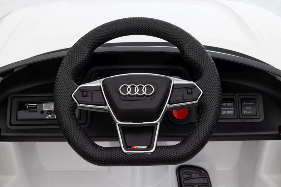 Battery-powered car Audi E-Tron GT QLS-6888 White – view 9