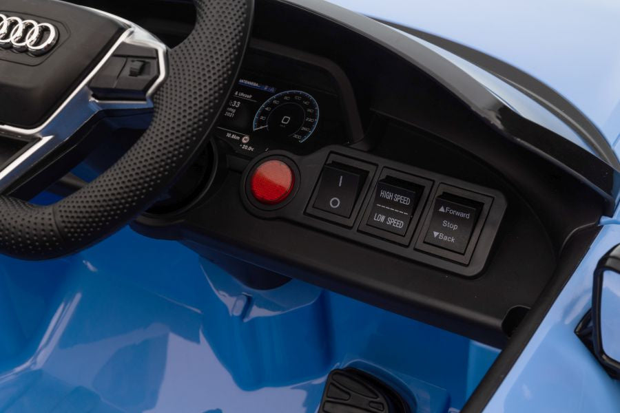 Battery Car Audi E-Tron GT Blue QLS-6888 – view 5