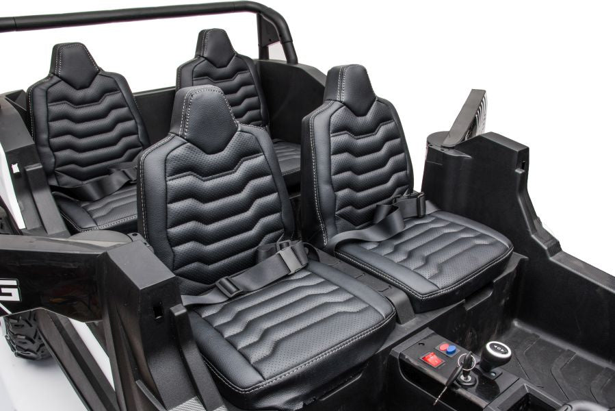 Electric Ride On Buggy A033 4x4 24V White – view 10