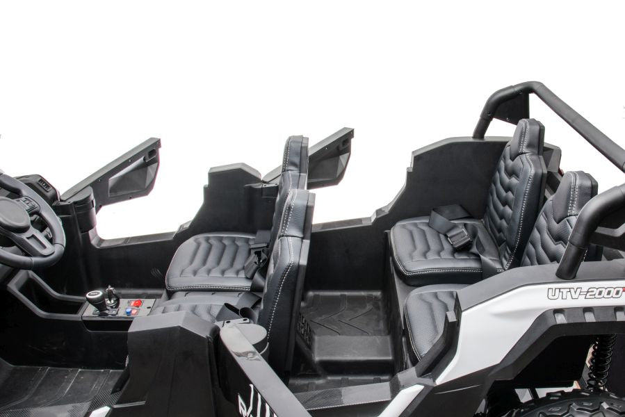 Electric Ride On Buggy A033 4x4 24V White – view 18