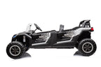 Electric Ride On Buggy A033 4x4 24V White – view 5