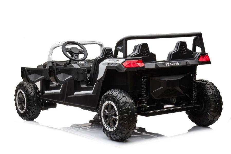 Electric Ride On Buggy A033 4x4 24V White – view 8