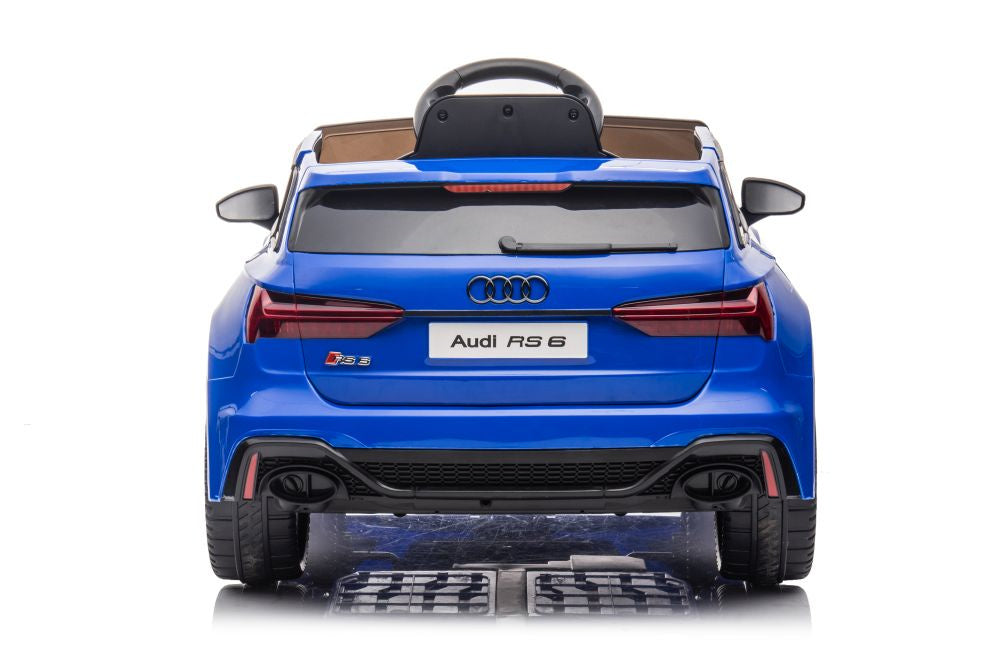 Pojazd na Akumulator Audi RS6 BRD-2118 Niebieski – view 7