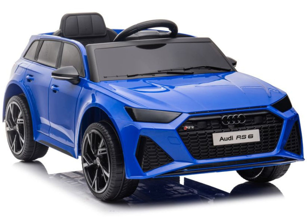 Pojazd na Akumulator Audi RS6 BRD-2118 Niebieski – Electric Ride-On
