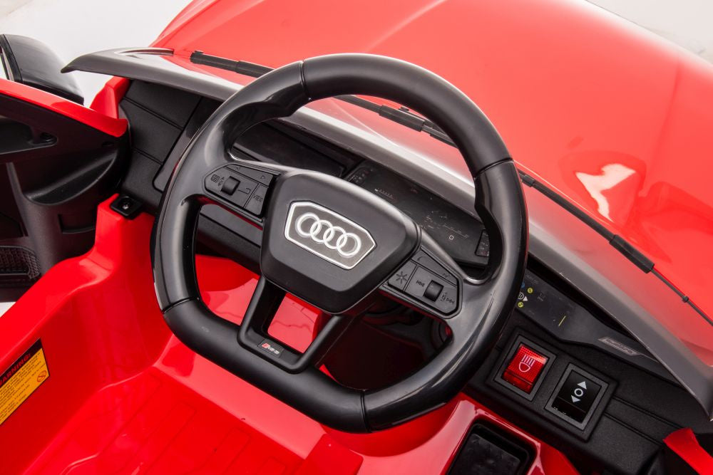 Pojazd na Akumulator Audi RS6 BRD-2118 Czerwony – view 12
