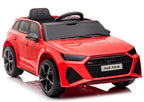Pojazd na Akumulator Audi RS6 BRD-2118 Czerwony – Electric Ride-On