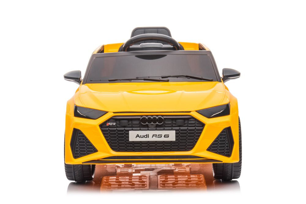 Electric Ride On Car Audi RS6 BRD-2118 Yellow – view 2