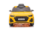 Electric Ride On Car Audi RS6 BRD-2118 Yellow – view 2