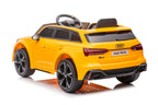 Electric Ride On Car Audi RS6 BRD-2118 Yellow – view 6