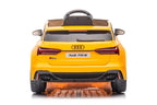 Electric Ride On Car Audi RS6 BRD-2118 Yellow – view 7