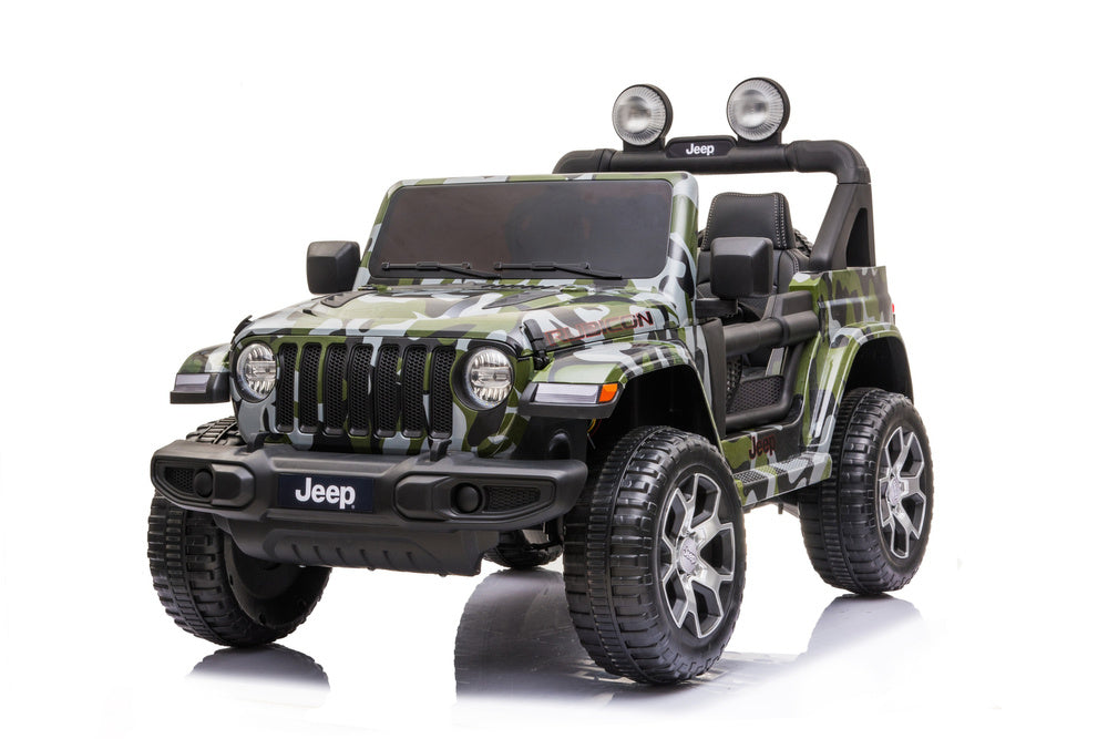 Electric Ride-On Car Jeep Wrangler Rubicon DK-JWR555 Camo – view 3