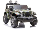 Electric Ride-On Car Jeep Wrangler Rubicon DK-JWR555 Camo – Electric Ride-On