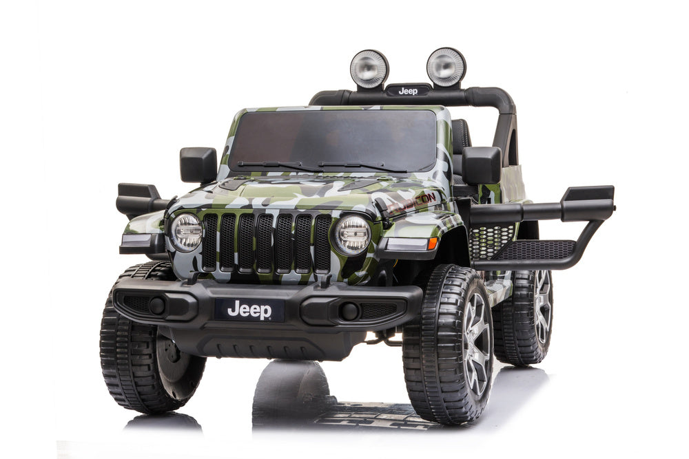 Electric Ride-On Car Jeep Wrangler Rubicon DK-JWR555 Camo – view 6