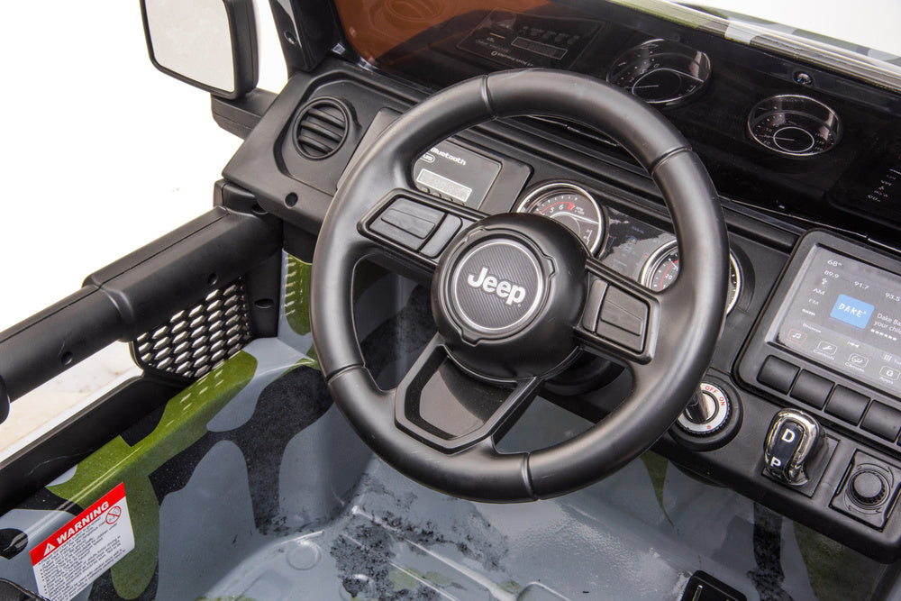 Electric Ride-On Car Jeep Wrangler Rubicon DK-JWR555 Camo – view 8