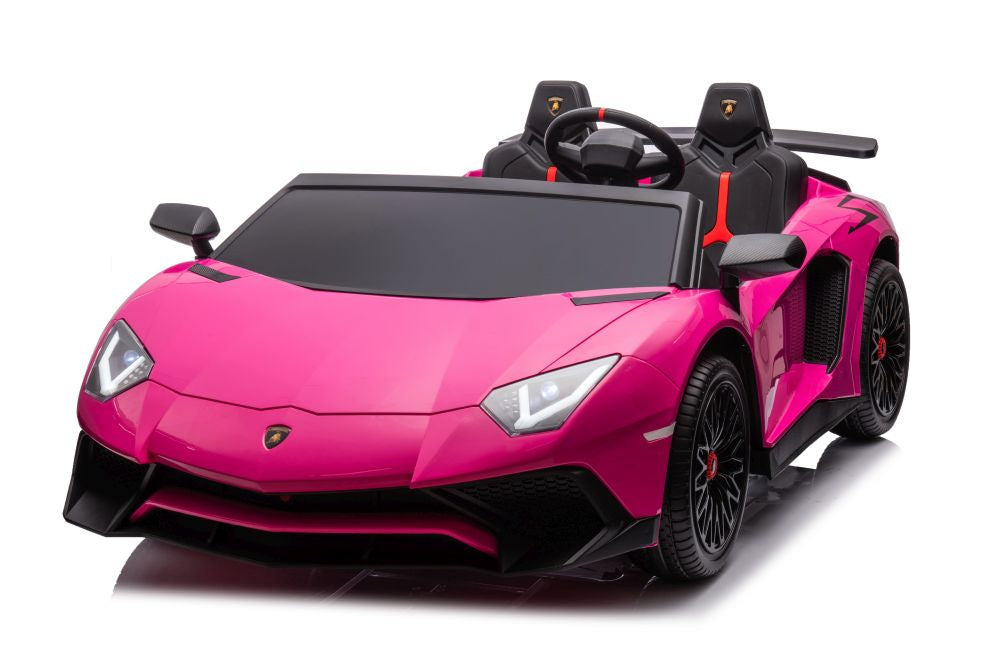Auto Battery Lamborghini XXL A8803 Pink 24V – view 2