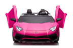Auto Battery Lamborghini XXL A8803 Pink 24V – view 4