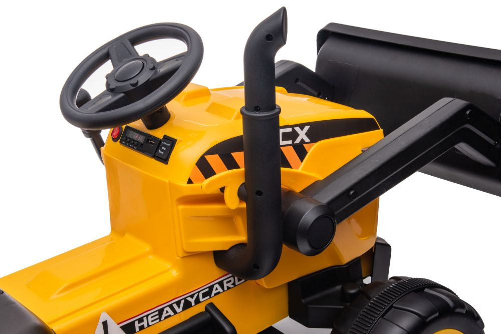 Battery Tractor With Trailer S617 Yellow – view 11
