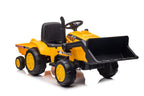 Battery Tractor With Trailer S617 Yellow – Electric Ride-On