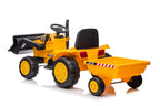 Battery Tractor With Trailer S617 Yellow – view 3