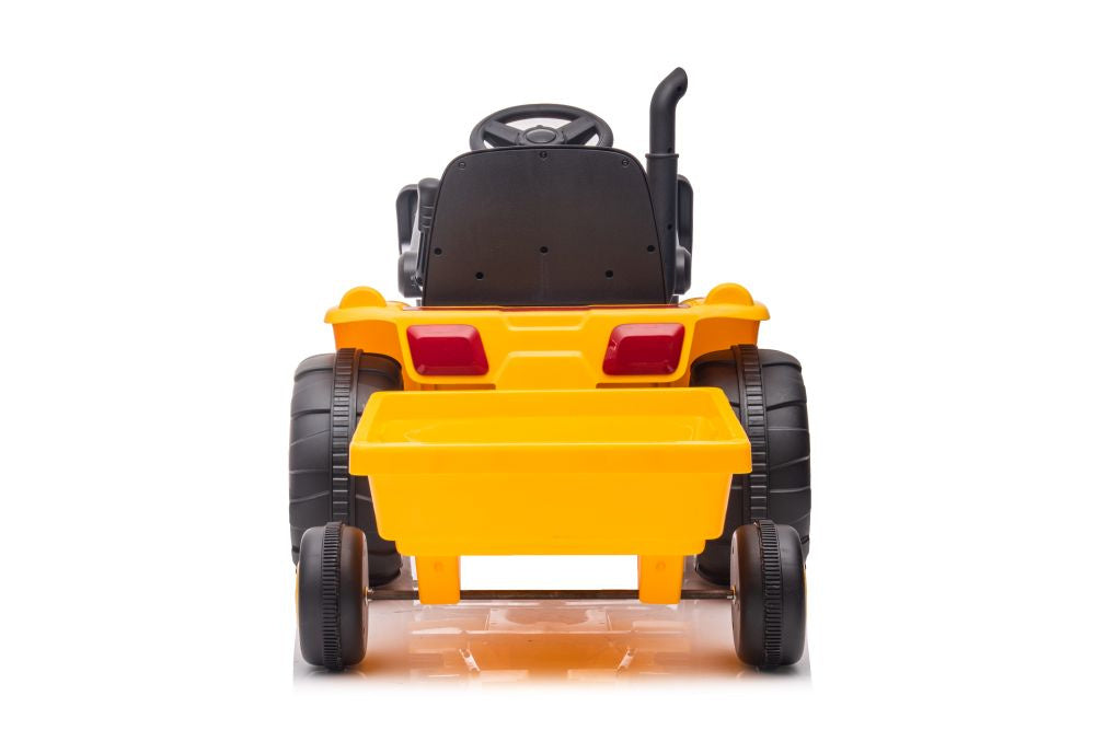 Battery Tractor With Trailer S617 Yellow – view 4
