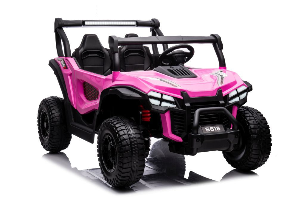 Battery vehicle S618 Pink 4x4 – Electric Ride-On