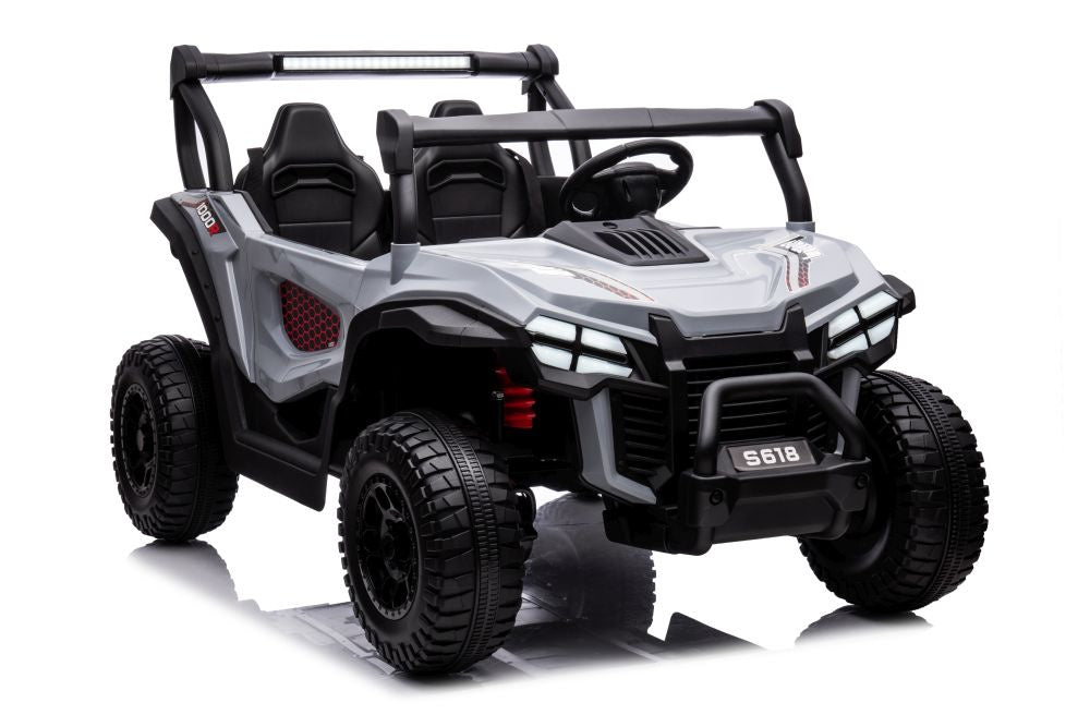 Battery vehicle S618 Grey 4x4 – Electric Ride-On