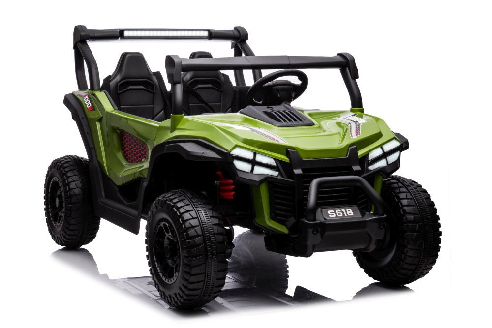 Battery Operated Car S618 Green 4x4 – Electric Ride-On