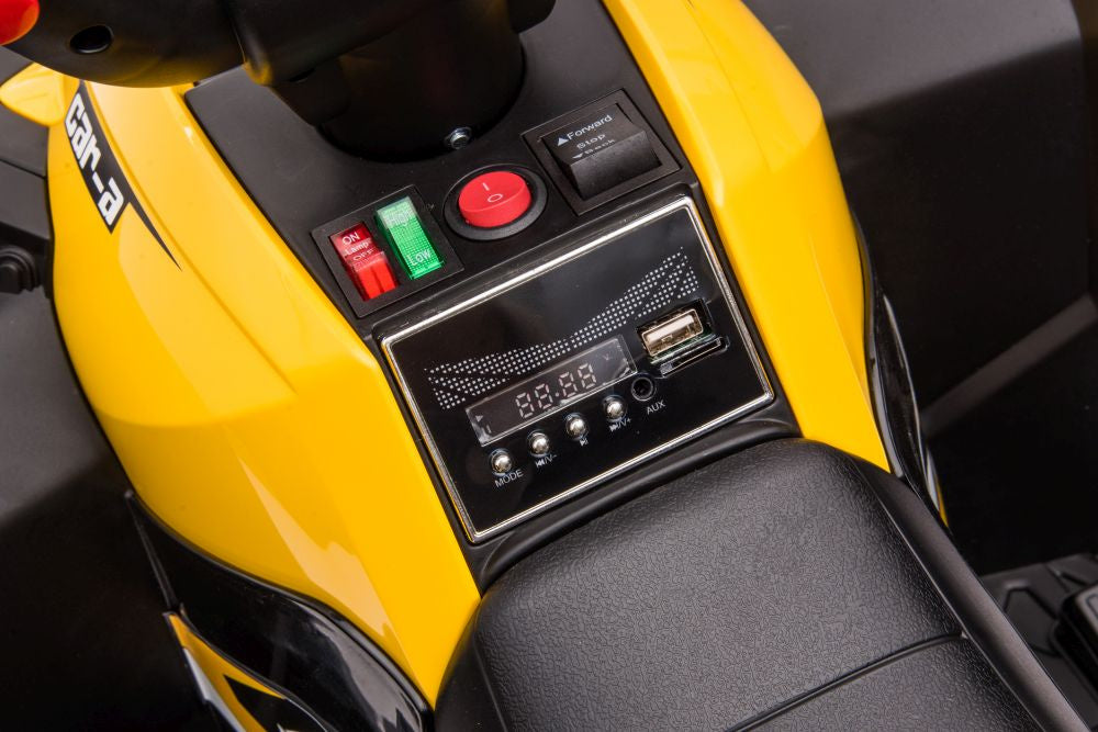 Electric Ride On Quad HL568 Yellow – view 12