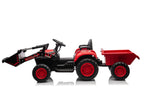 Rechargeable tractor with bucket BW-X002A Red – view 11