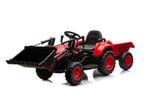 Rechargeable tractor with bucket BW-X002A Red – view 12