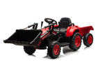 Rechargeable tractor with bucket BW-X002A Red – view 13