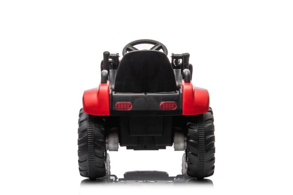 Rechargeable tractor with bucket BW-X002A Red – view 3