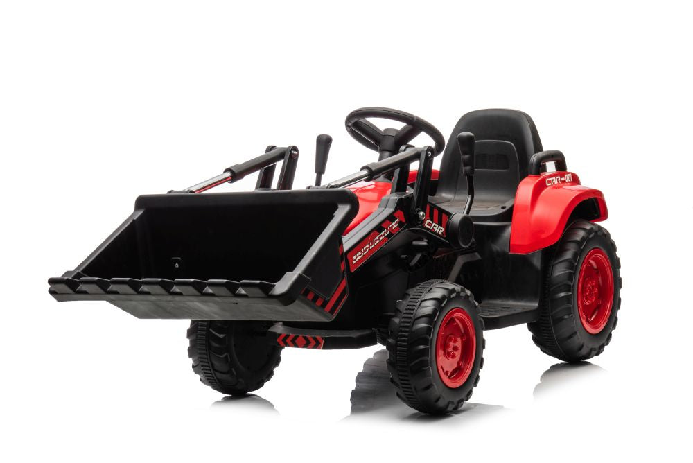 Rechargeable tractor with bucket BW-X002A Red – view 7