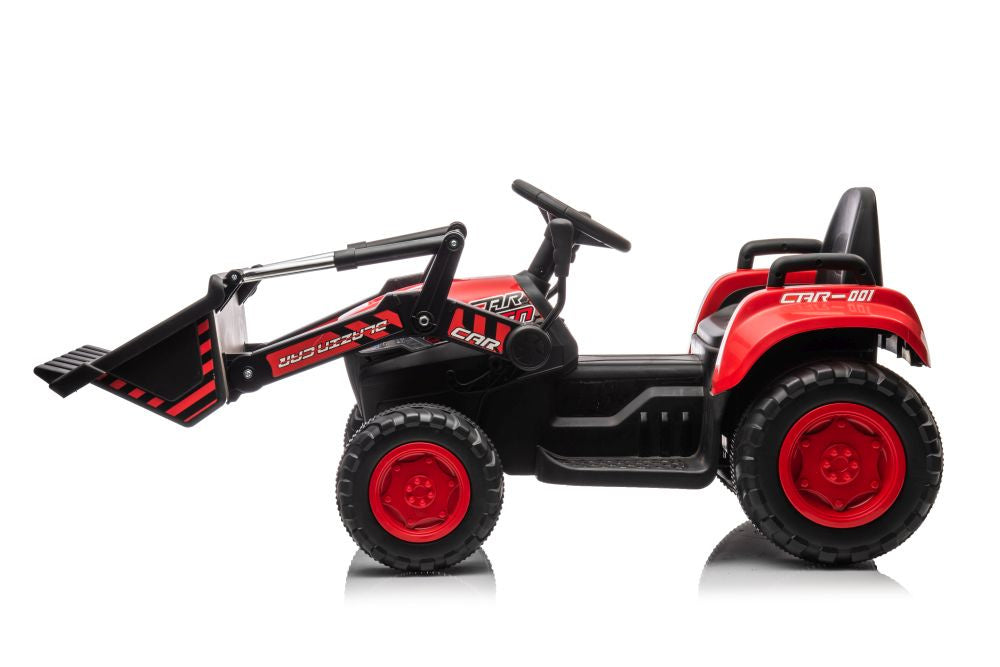 Rechargeable tractor with bucket BW-X002A Red – view 9
