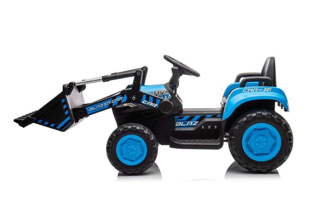 Traktor Na Akumulator Z Łyżką BW-X002A Niebieski – view 10