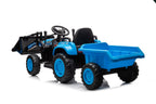 Traktor Na Akumulator Z Łyżką BW-X002A Niebieski – view 4