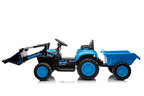 Traktor Na Akumulator Z Łyżką BW-X002A Niebieski – view 5