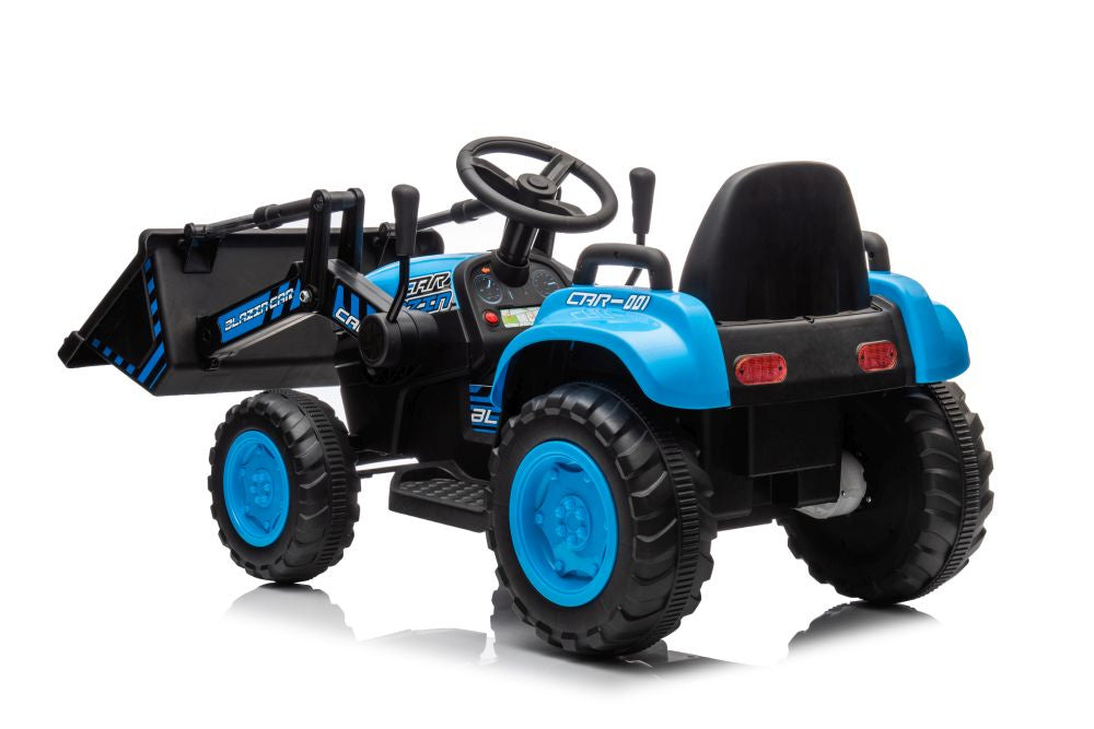 Traktor Na Akumulator Z Łyżką BW-X002A Niebieski – view 9