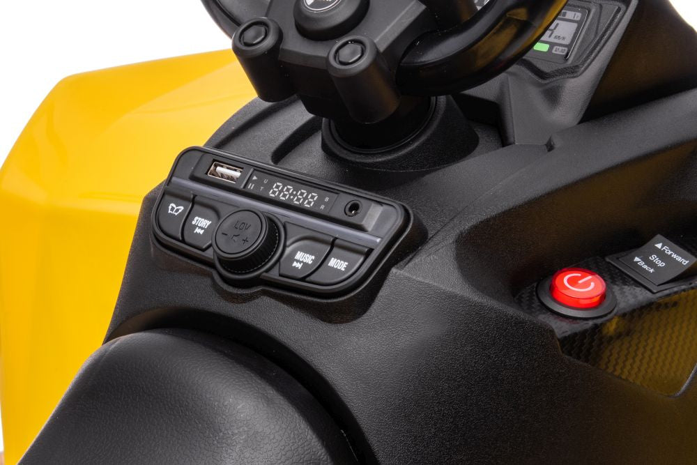 Electric Ride On CAN-AM Renegate Yellow – view 11