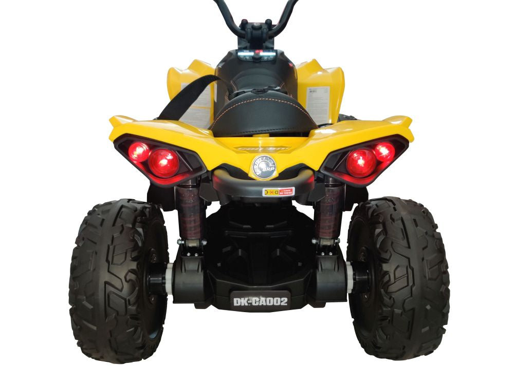 Electric Ride On CAN-AM Renegate Yellow – view 2