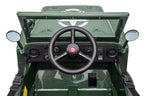 Battery Car JH-103 Army Green 4x4 – view 9